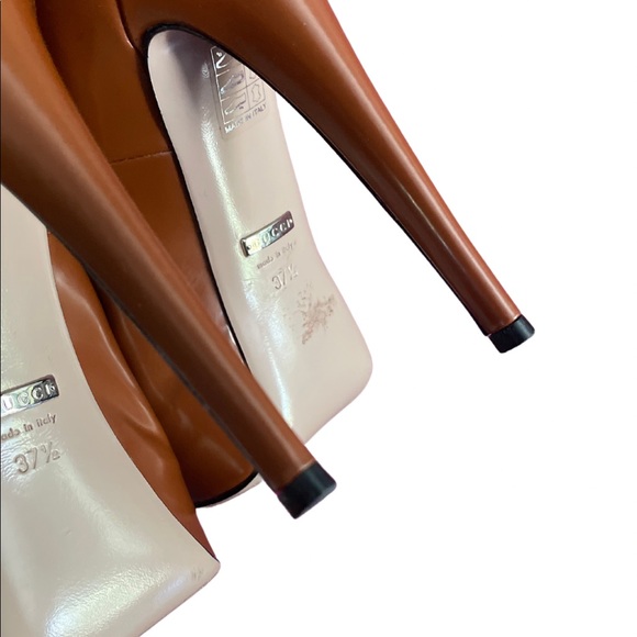 GUCCI peep-toe heels - Picture 3 of 5